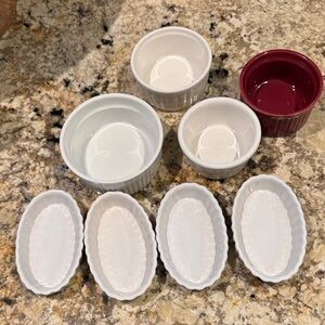 Set of 8 Ceramic Ramekins